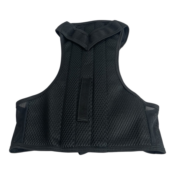 New Back Support Brace Unisex Black Posture Corrector Vest Back Supporter - Picture 3 of 4